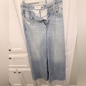 Rag & Bone Mirmar Terry Sofie Blue Denim Jeans